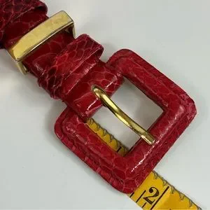 Milor | Accessories | Vintage Milor Genuine Snakeskin Cherry  display picture 2